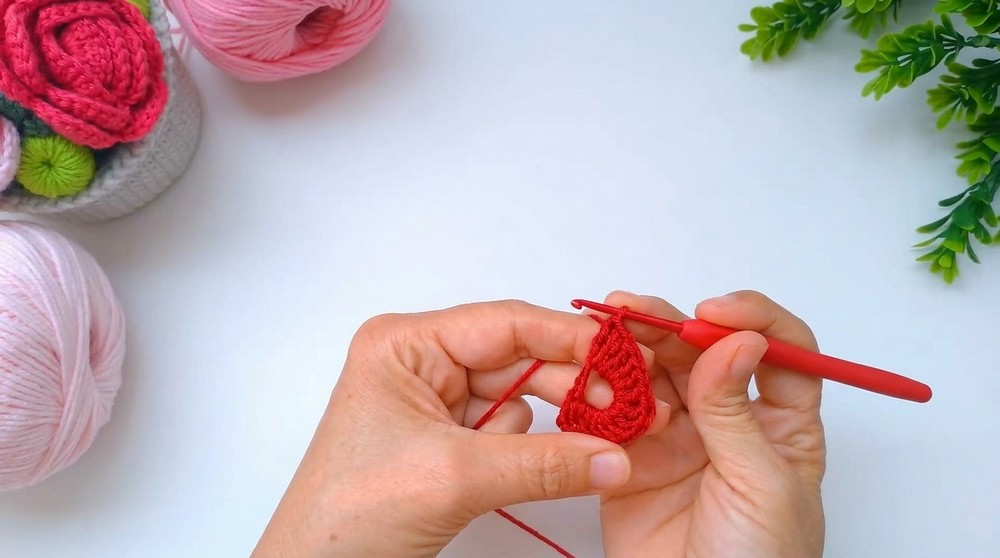 Crochet Book Keychain Pattern