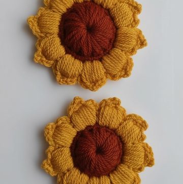 Crochet Sunflower Pattern