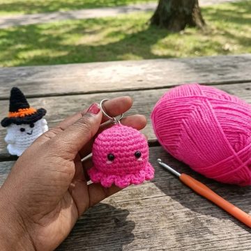 Crochet Octopus Keychain Pattern