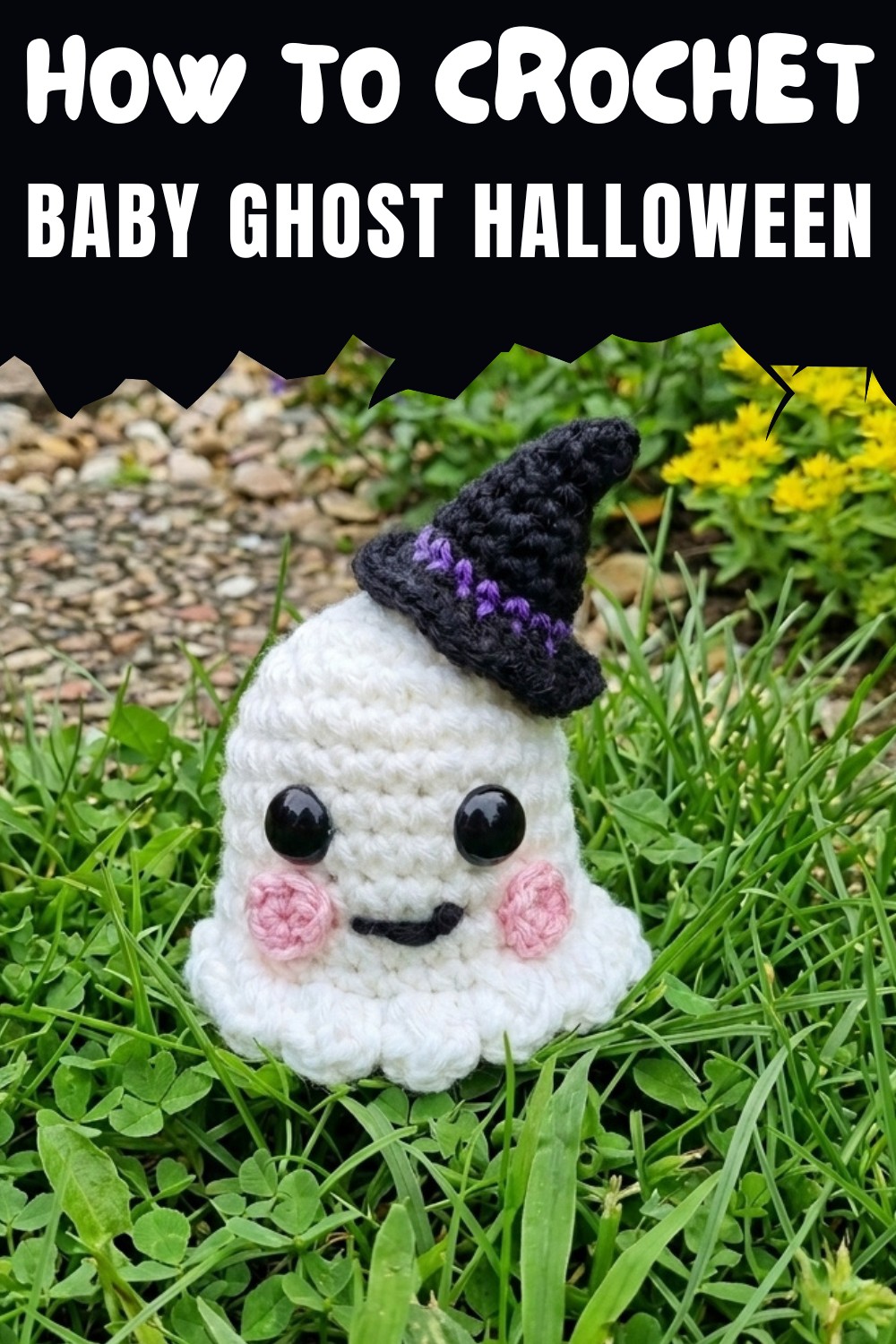 Crochet Baby Ghost Halloween Pattern